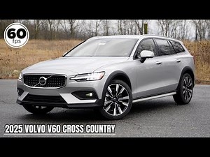 2025 Volvo V60 Cross Country Review | A SAFE Wagon from Sweden!