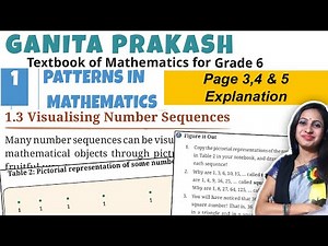 Class 6 Maths Chapter 1 Ganita Prakash | Pattern in Mathematics | Page 3,4 & 5 Explanation