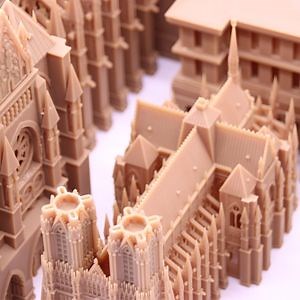 [Hot Item] SLA520 3D Model Rapid Prototyping 3D Building Prototype Model Making