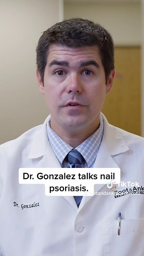 Dr. Gonzalez talks nail psoriasis. #footandanklecenterofillinois #podiatry #drjohnsigle #drgrantgonzalez #drchristophercallazo #healthyfeet #footdoctors #fixyourfeet #foothealthprofessionals #footpainrelief #painfreeliving #footsurgery #podiatrist #specialistinfootcare #happyhealthyfeet #treatyourfeet