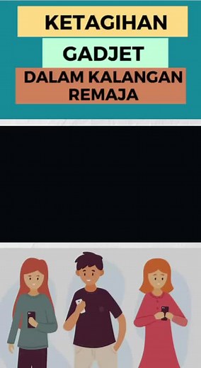 Gejala Ketagihan Gajet dalam Kalangan Remaja