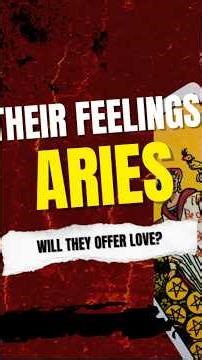 Aries ♈️ You need to tell your person how you feel 💞 they are scared 😟 #aries #mesh