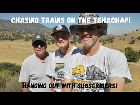 Chasing Trains With Dylan and Bob. Another Tehachapi Adventure
