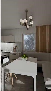 Aménagement de salon avec mur de rangement #renovation #maison #interiordesign