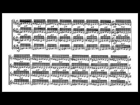 Ben Johnston: String Quartet No. 4 "Amazing Grace" (1973)