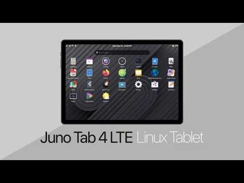 Juno Tab 4 LTE Brings Intel N300 Power to a Rare Linux Tablet