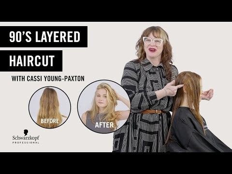 90s-Inspired Long Layered Haircut | Step-by-Step Tutorial