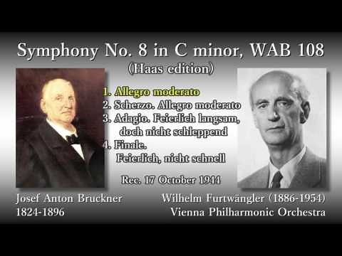 Bruckner: Symphony No. 8, Furtwängler & VPO (1944) ブルックナー 交響曲第8番 フルトヴェングラー