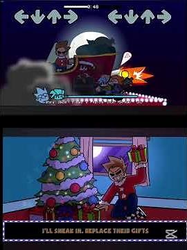 fnf Demolition lyrics & actau gameplay #fnf @RainyCobra & @recorderdude.