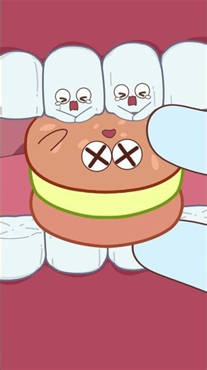 🤤It's amazing! Each layer of the hamburger candy has a different flavor😻🍭 #snacks #candy #fruit