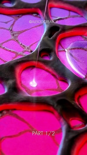 Alex Creator on Instagram: "INCREDIBLE 3D PICTURE Part 1️⃣ ❓Do you want to learn how to make a painting like this? I’ve launched a tutorial course on creating incredible 3d paintings that will blow your mind. 👉Alexcreator.com👈 #ultraviolence #artwork #art #art #paintingart #artist #painting #painting #alexcreator #luxurypainting #interiordesign #design #luxuryinterior #luxuryart #masterpiece #expensiveart #wow"