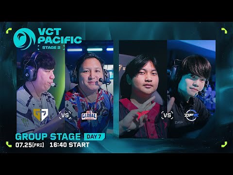 VCT Pacific 2025 : STAGE 2 DAY 7