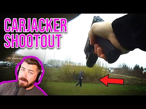 Cop GIVES Bystander a Gun In Crazy Shootout