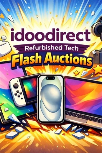 idoodirect's Refurbished Tech eBay Live - Flash Auctions | eBay Live Video