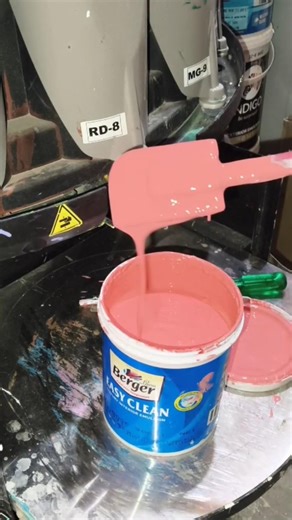 Easy Clean colour mixing|Smooth paint mixing|#asmr #paint #shorts