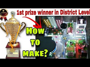 1st prize winning project in District Level Science Model Exhibition || How to make || 🔥🔥