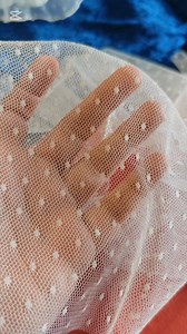 Probando otra telita para las muñecas de comunión mirad qué bonita qué bonita | ManualiLoLi's.