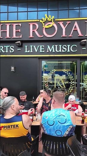 Benidorm’s bars are absolutely packed everywhere today! 🍻🔥#benidorm #holiday