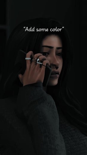 Vampire Aesthetic in Blender 3D and Sims 4