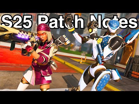 Full Apex Legends Season 25 Patch Notes Breakdown — Sparrow, Arenas, Ranked Update & More!