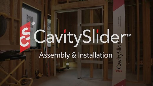 CS Cavity Slider Pocket Door Frame Assembly and Installation Instructions