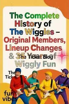 The Complete History of The Wiggles – Original Members, Lineup Changes & 35 Years of Wiggly Fun