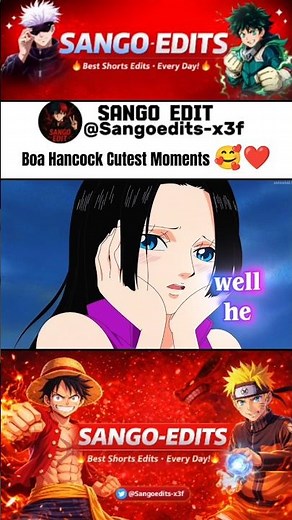 Boa Hancock’s Cutest Moments 🥰❤️#hancock #luffy #onepiece #garp #romcom #marinefordarc #strawhats