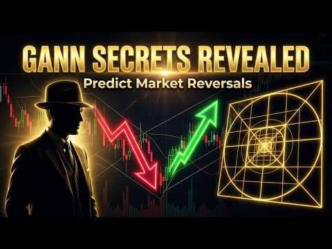 Gann’s Secrets Time Cycles, Square of 9 & Market Reversals