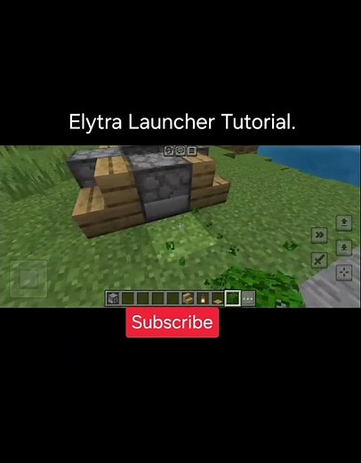 Elytra Launcher tutorial! #minecraft #gaming