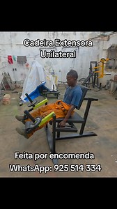 Cadeira Extensora Unilateral Preço 170 000kz WhatsApp: 925 514 334 | Máquinas para ginásio - GOMAL