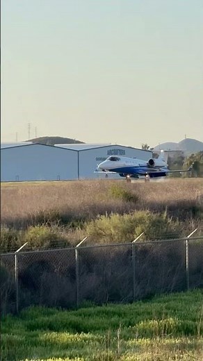 Lear Jet 60 - Landing at French Valley Airport✈️