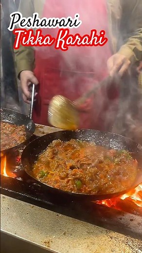 DESI Karahi!🔥TIKKA Masala Karahi Recipe😱Most Satisfying Street Food Pakistan #foodie#pakistanifood