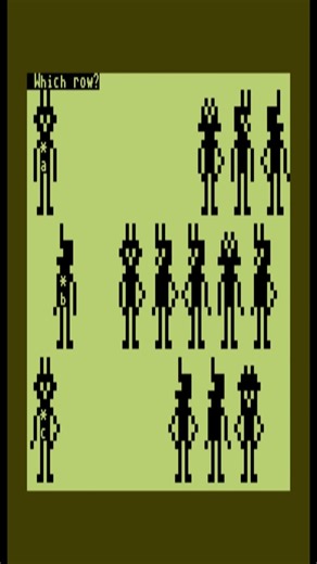 Android Nim (1985) #retrogamingloft #androidnim #commodore64