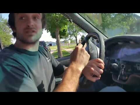 SBC 350 V8 swapped Hardbody first drive.