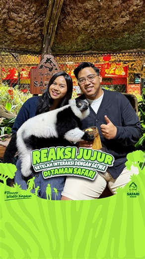 The Great Taman Safari Bogor on Instagram: "Feeding satwa di Taman Safari ternyata seseru ini?! Sahabat satwa, ini bukan cuma seru-seruan Kamu juga bakal dapet edukasi langsung dari keeper tentang kebiasaan dan fakta unik satwa Serunya lagi, ada banyak spot feeding yang bisa kamu explore seharian! Tentunya ga heran pengunjung yang udah coba langsung kasih review positif💚 Sekali nyobain, auto pengen lagi! Kamu kapan mau buktiin sendiri experience-nya? 🎟️ Yuk booking di website sekarang dan tent