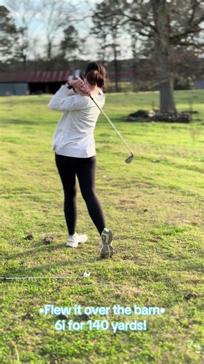 Redneck Golf: Hitting Over the Barn