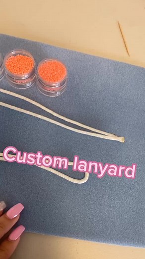 Handcrafted Native American Beaded Lanyard | Custom Order Available