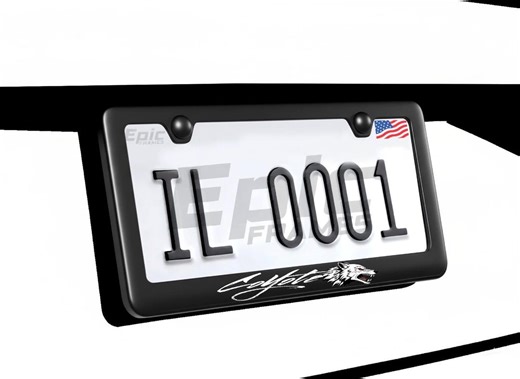 New Designed Coyote Black Stainless Steel License Plate Frame Designed for Mustang GT 5.0 / F150 Truck - Etsy Canada