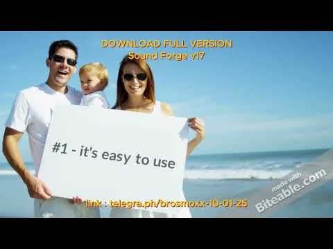 Sound Forge Pro 17 Full Version (64-Bit & 32-Bit) – for Windows!