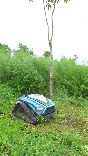 Remote control lawnmower factory direct sales.did you like?#lawnmower #machine #farming #factory