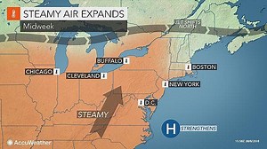 Groton Weather: Heat and Humidity Return and So Do Showers and Thunderstorms