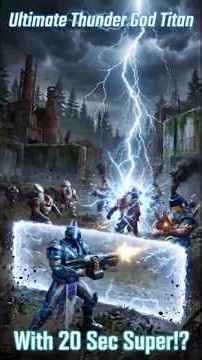 Thunder God Titan — 20 Second Thundercrashes That Rival Arc Warlocks (Destiny 2) #destiny2