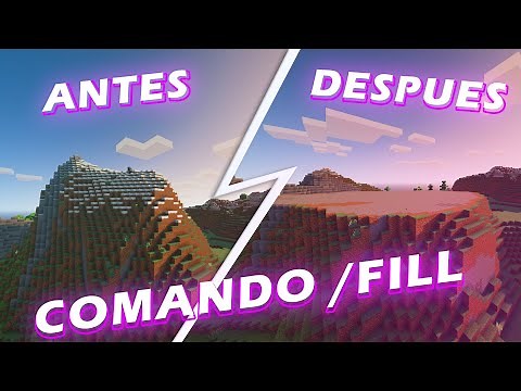 ELIMINAR CHUNKS DE FORMA FACIL CON COMANDOS | MINECRAFT 1.18 JAVA Y BEDROCK