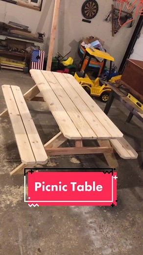 DIY Picnic Table Building Tutorial | Outdoor Woodworking Project