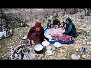 Nomadic people in the mountain - nomadic adventure