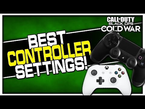 Best Controller Settings in Cold War! (Improve your Aim!)