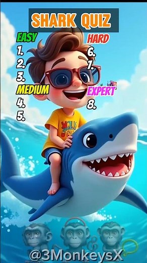 🦈🧠 Shark Quiz | How Much Do You Really Know?