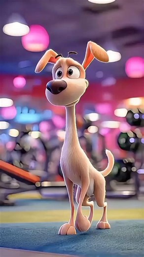 This Skinny Dog Went to the Gym…You Won’t Believe the Transformation! 💪🐶