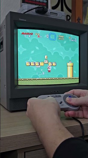 Super mario World - Forest of illusion 4, secret exit.