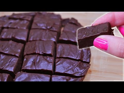 Condensed Milk Chocolate Fudge - only 2 ingredients!